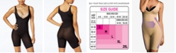 Maidenform Women's  Firm Tummy-Control Instant Slimmer Long Leg Open Bust Body Shaper 2556